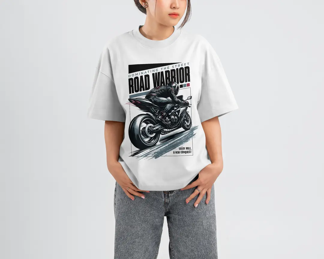 T-shirt Road Warrior (Oversized/Simple)