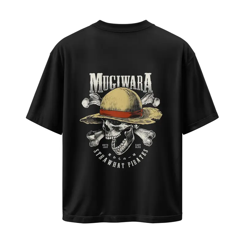 T-shirt Mugiwara (Oversized/Simple)
