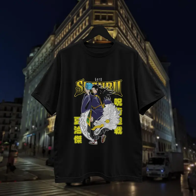 T-shirt jujutsu kaisen(Oversized/Simple)