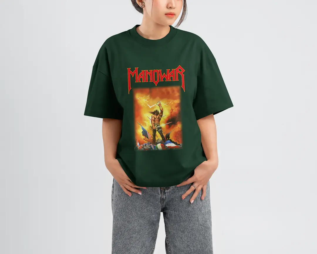 T-shirt Manowar (Oversized/Simple)