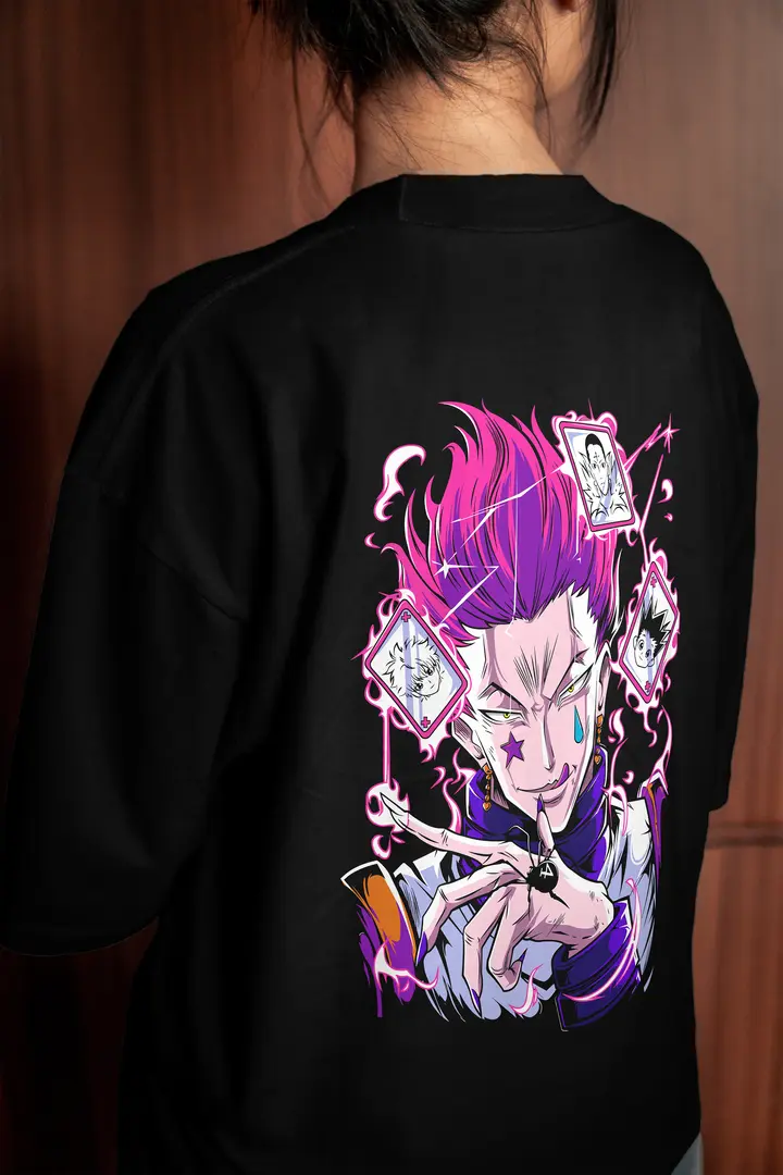 T-shirt Hunter X Hunter Hisoka  (Oversized/Simple)