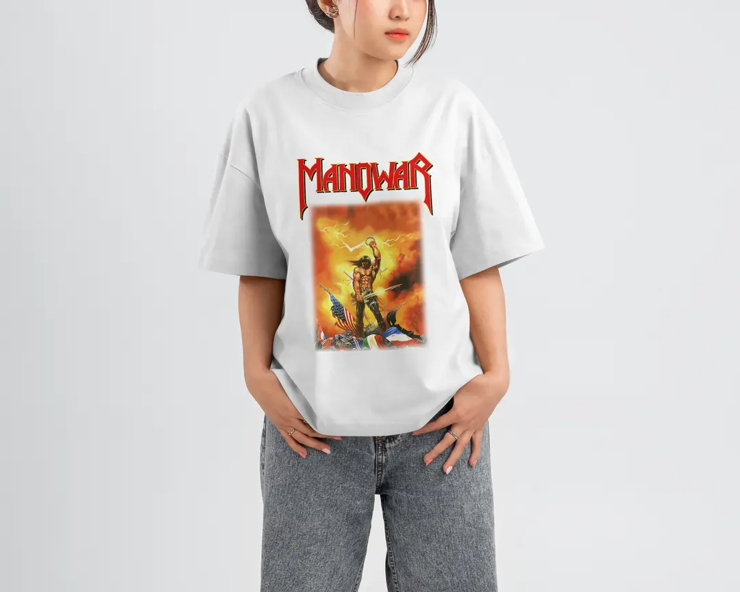 T-shirt Manowar (Oversized/Simple)