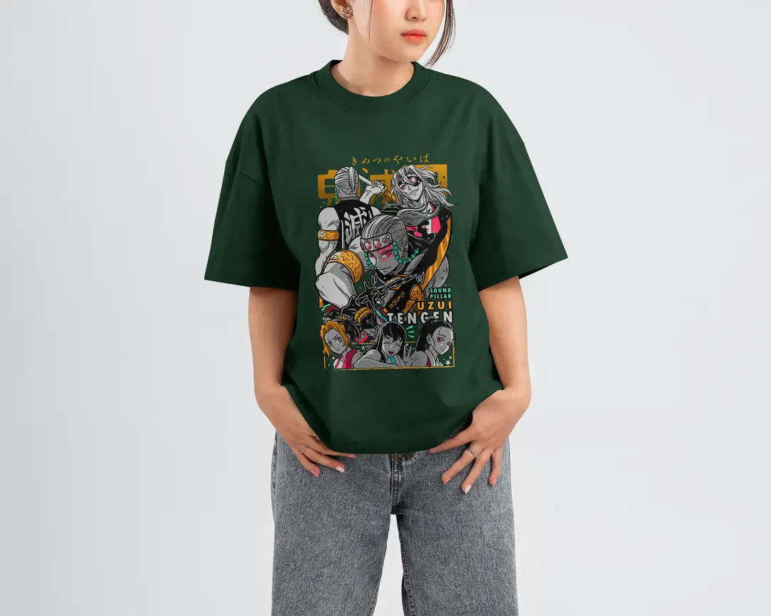 T-shirt Demon Slayer Tengen Uzui (Oversized/Simple)