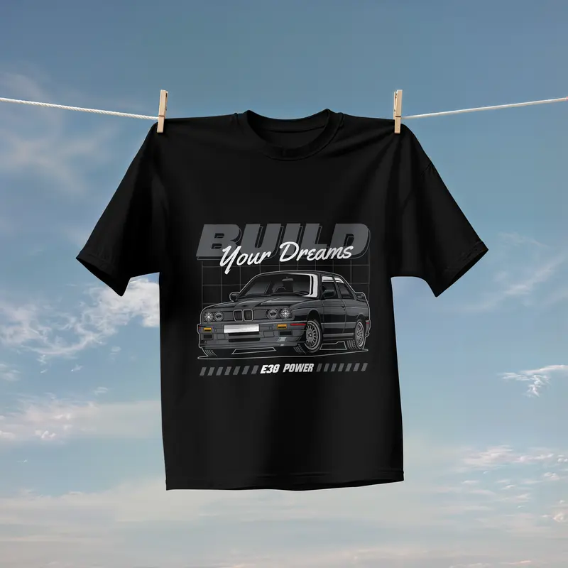 T-shirt BMW E30 (Oversized/Simple)