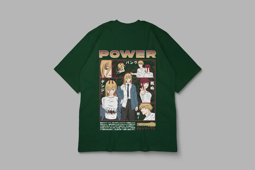 T-shirt Chainsaw Man Makima (Oversized/Simple)