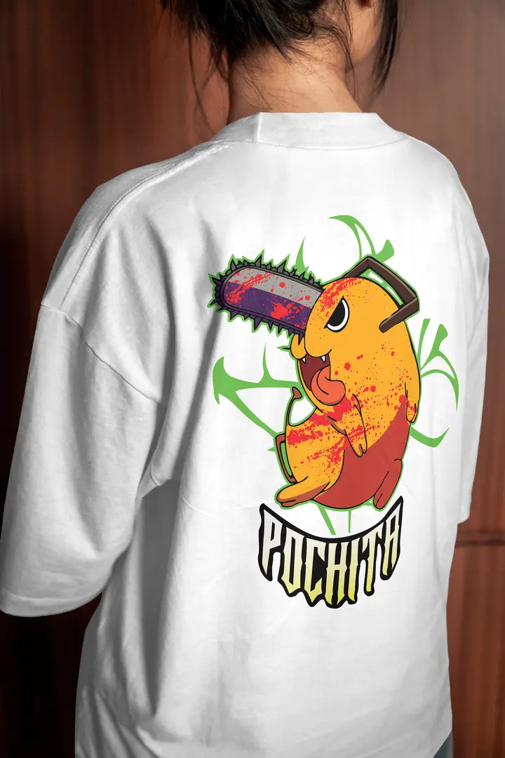 T-shirt Pochita (Oversized/Simple)