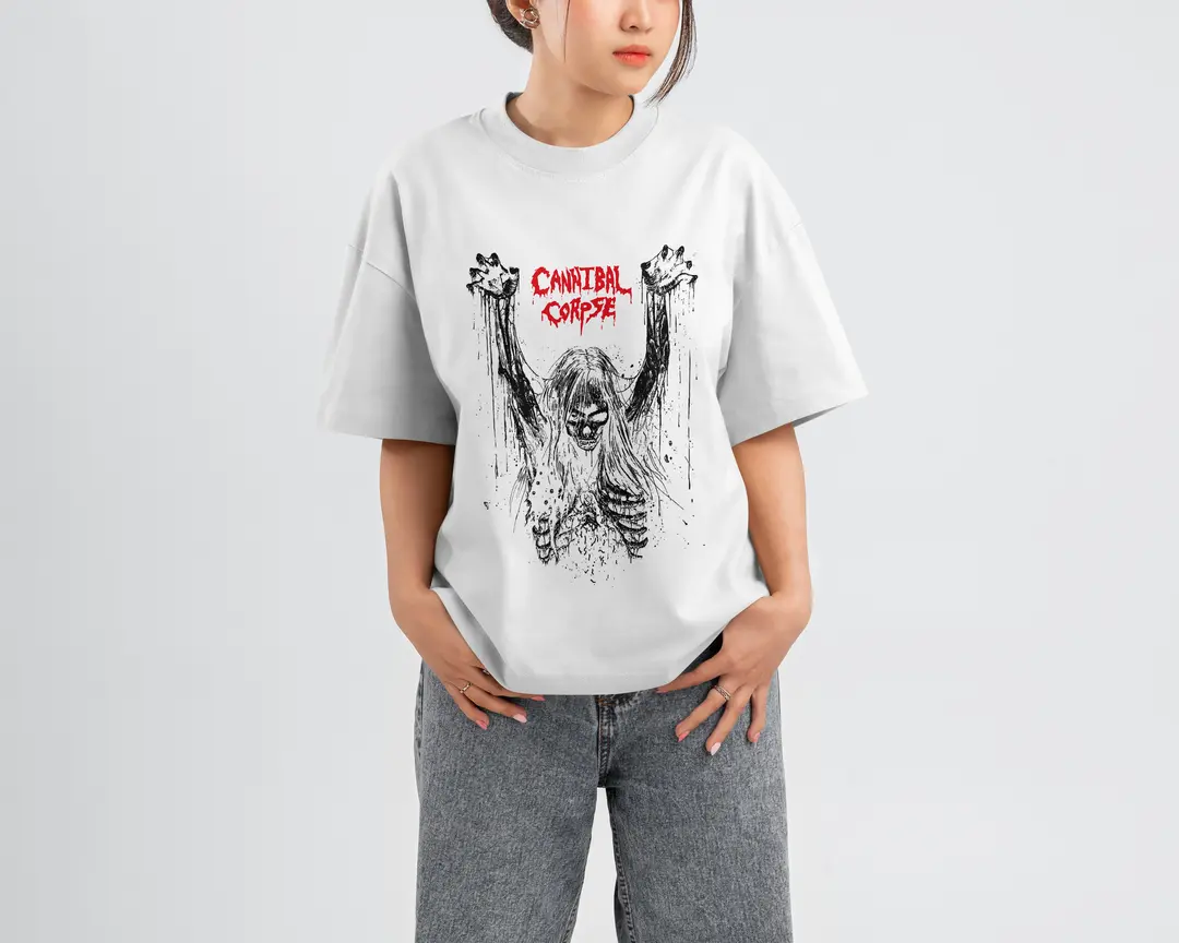 T-shirt Cannibal Corpse (Oversized/Simple)