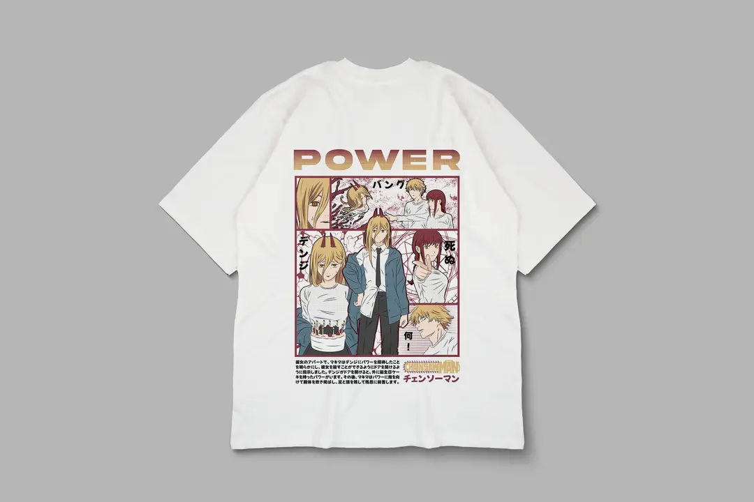 T-shirt Chainsaw Man Makima (Oversized/Simple)