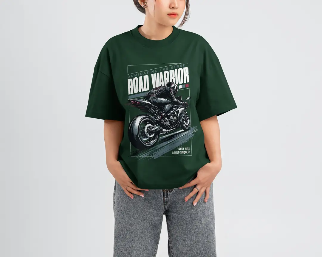 T-shirt Road Warrior (Oversized/Simple)