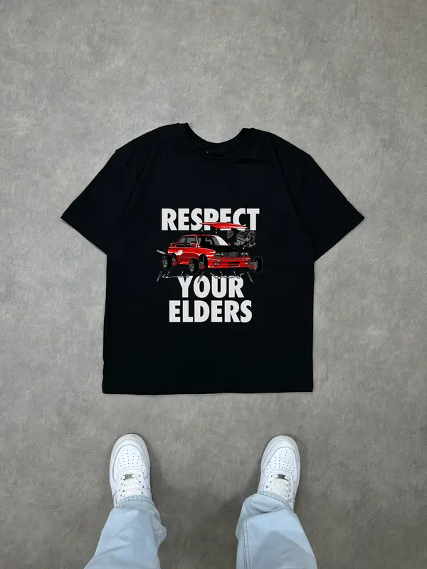 T-shirt Respect Your ELders (Oversized/Simple)
