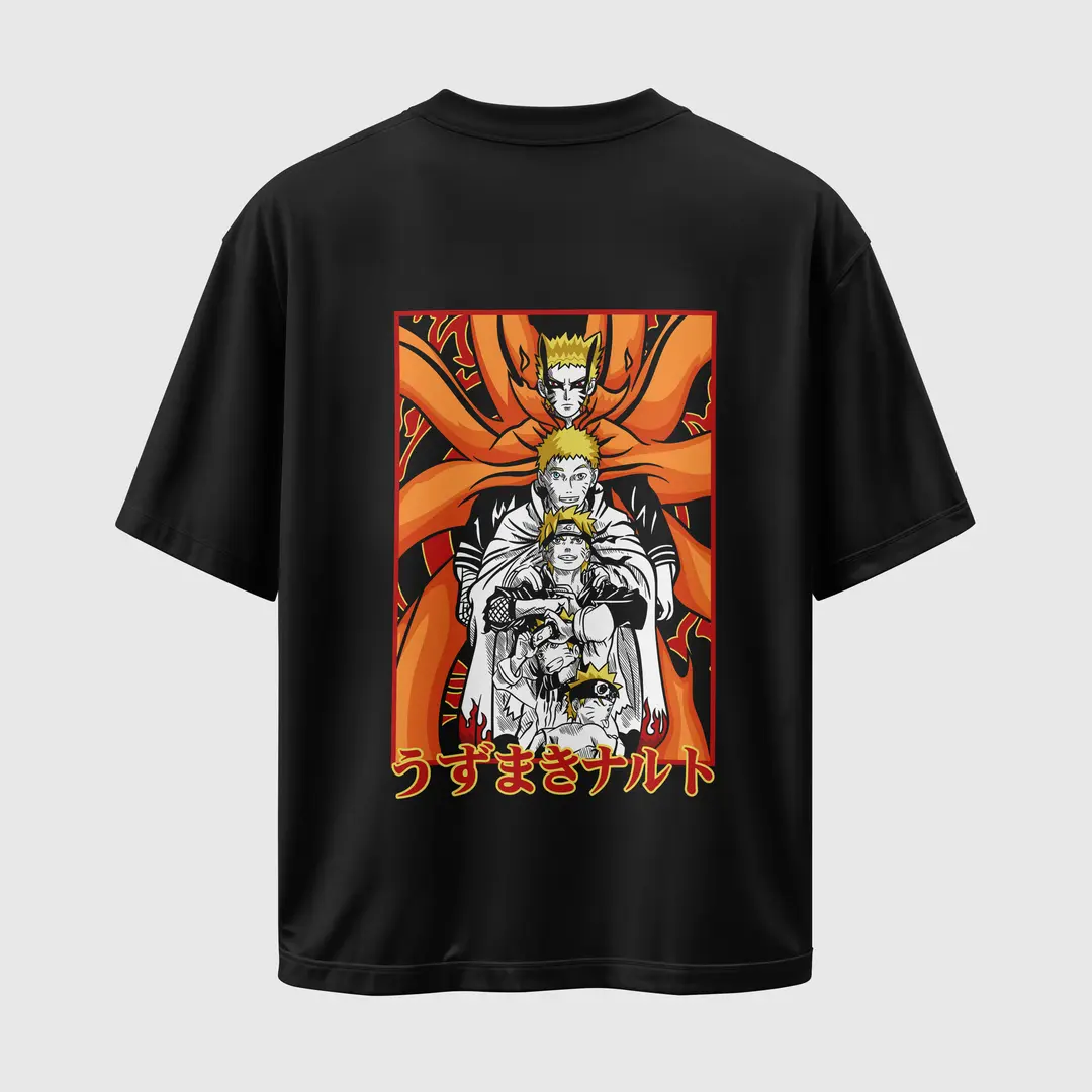 T-shirt Naruto Uzumaki (Oversized/Simple)