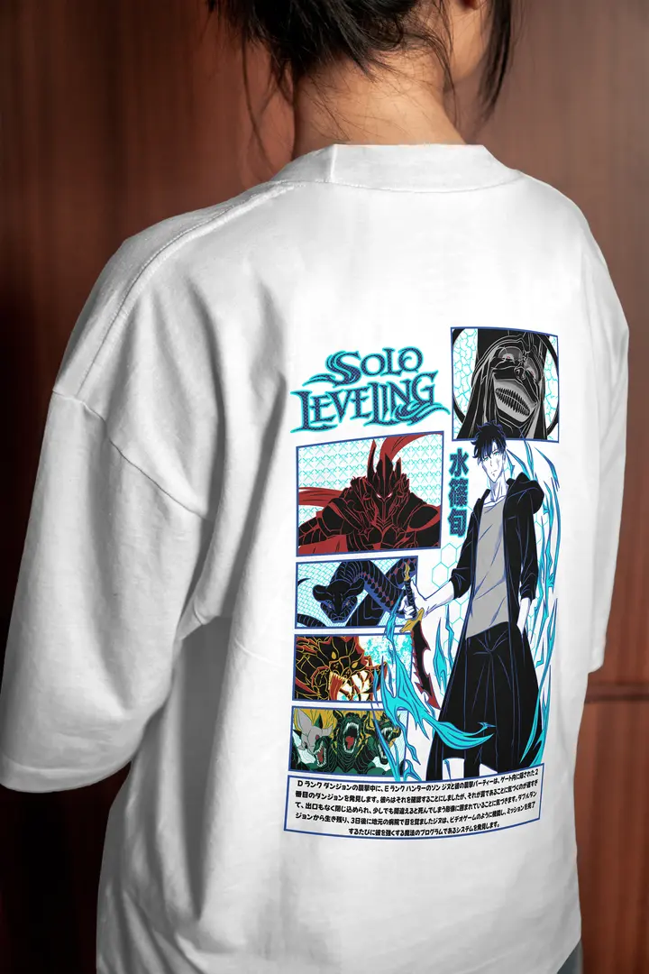 T-shirt Solo Leveling Shadow Of The Dungeon (Oversized/Simple)
