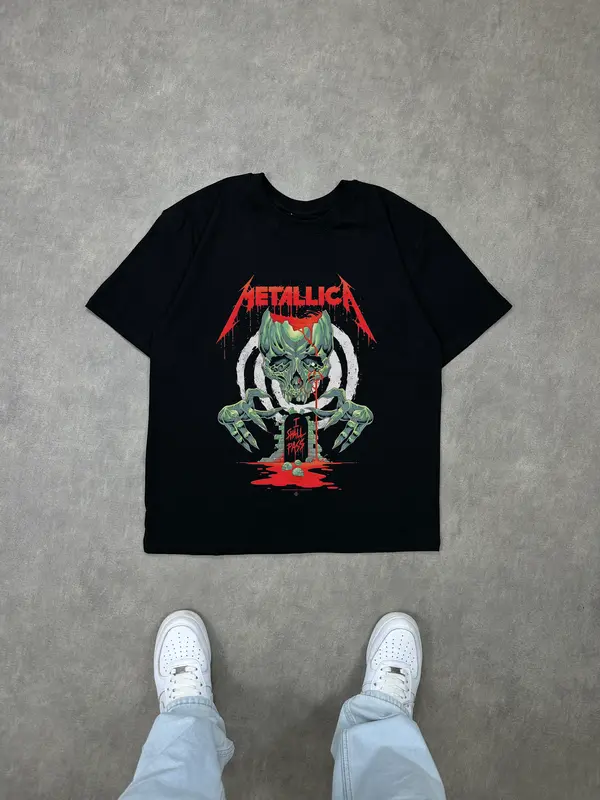T-shirt Metallica I shall pass (Oversized/Simple)