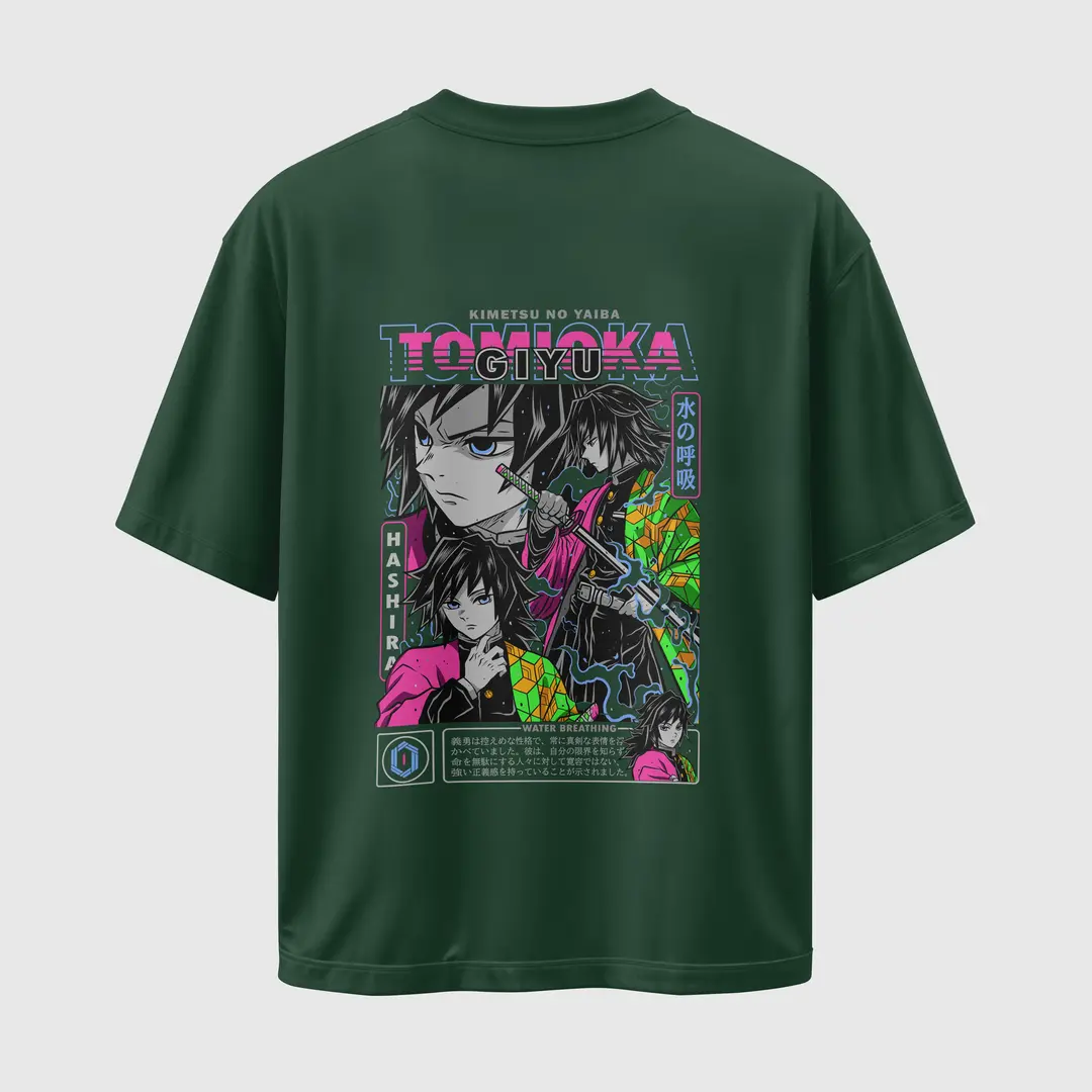 T-shirt Demon Slayer Giyu Tomioka(Oversized/Simple)