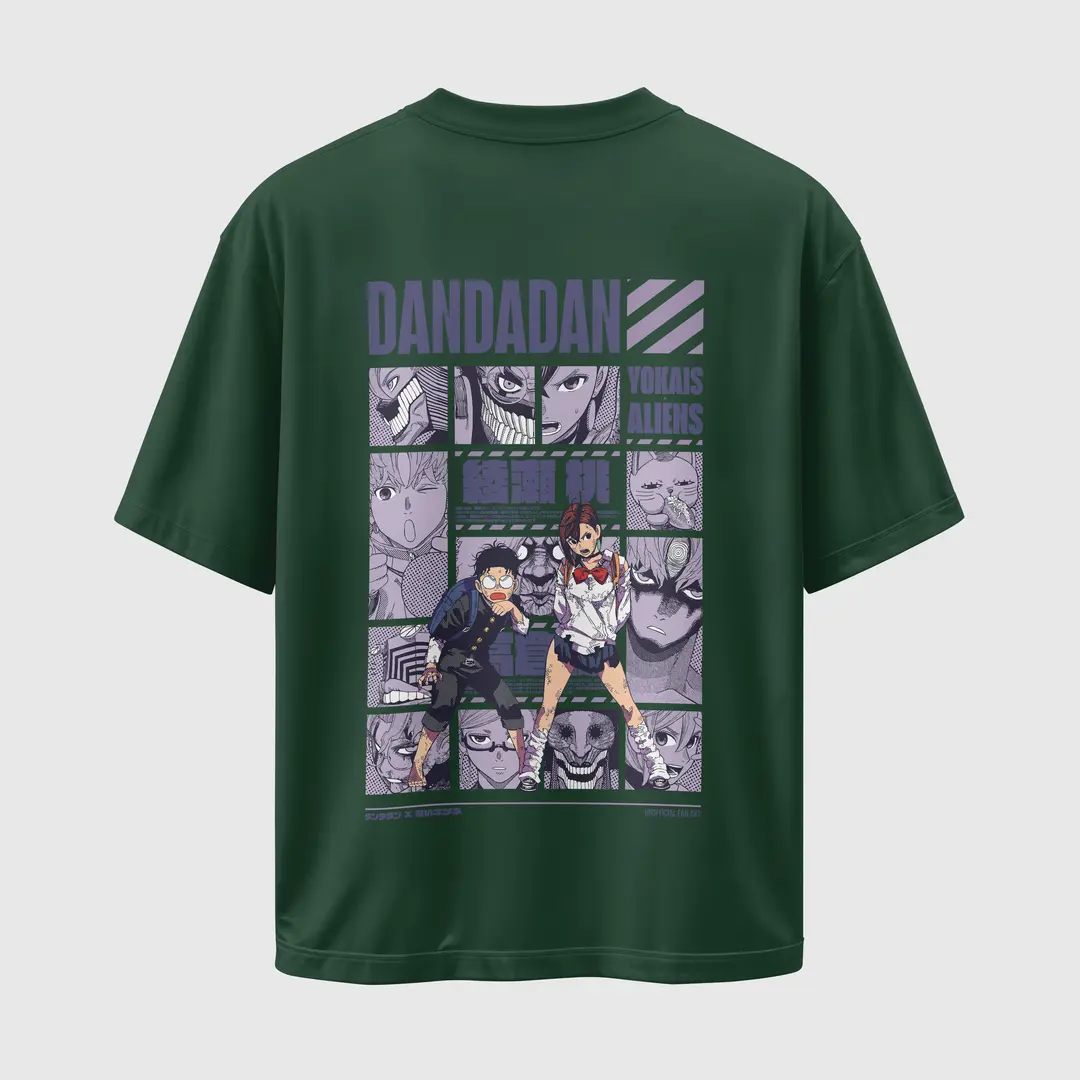 T-shirt DanDaDan (S2) (Oversized/Simple)
