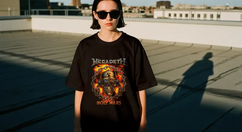 T-shirt MegaDeth (Oversized/Simple)