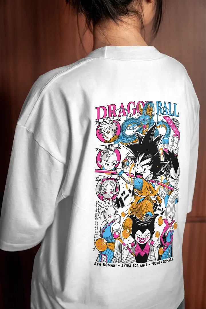 T-shirt Dbz Daima (Oversized/Simple)