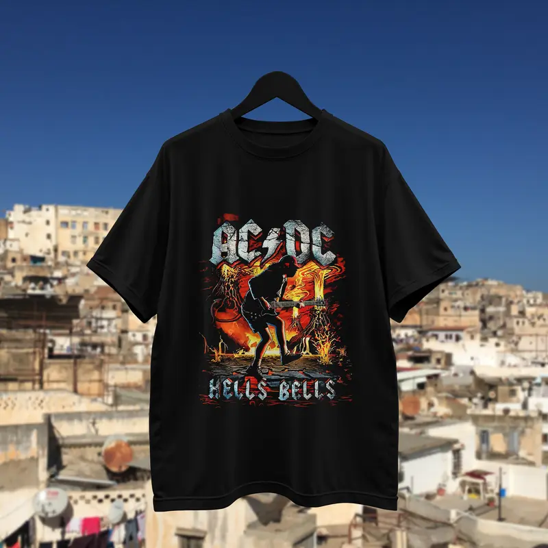 T-shirt ACDC (Oversized/Simple)