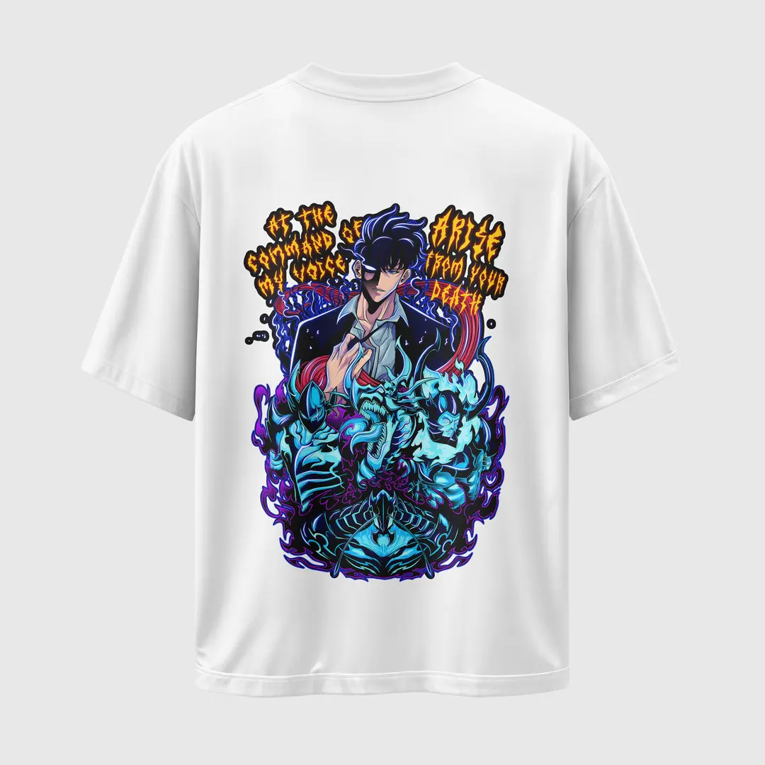 T-shirt Solo Leveling Sung Jin-woo (Oversized/Simple)