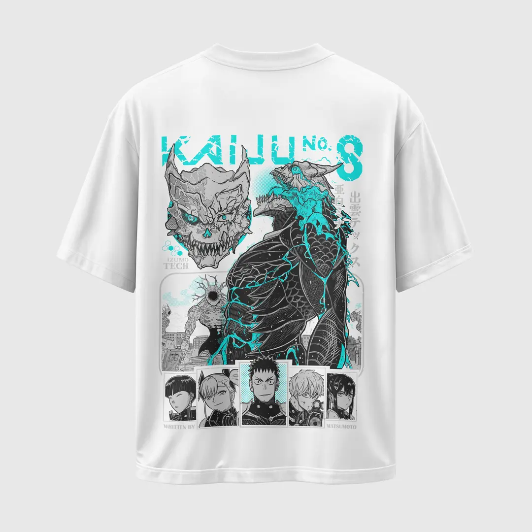 T-shirt Kaiju N8 Monster (Oversized/Simple)