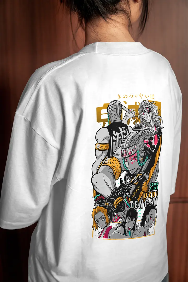 T-shirt Demon Slayer Tengen Uzui (Oversized/Simple)