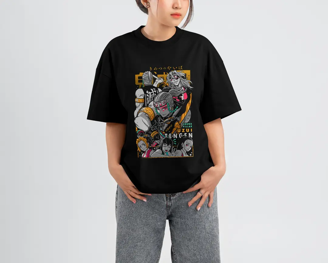 T-shirt Demon Slayer Tengen Uzui (Oversized/Simple)
