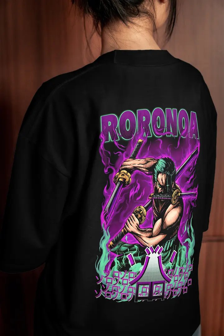 T-shirt Roronoa Zoro (Oversized/Simple)