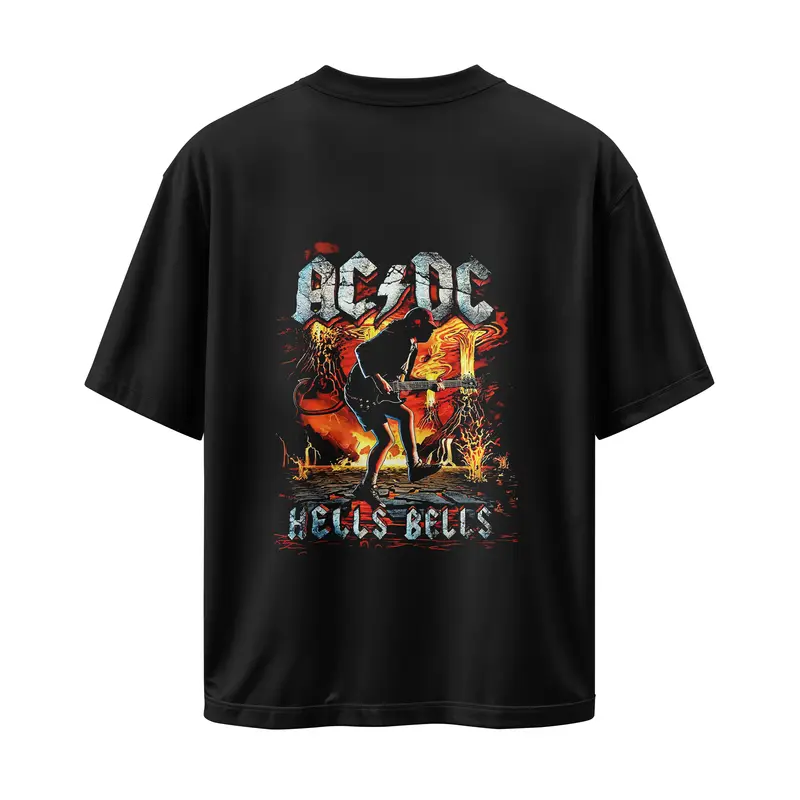 T-shirt ACDC (Oversized/Simple)