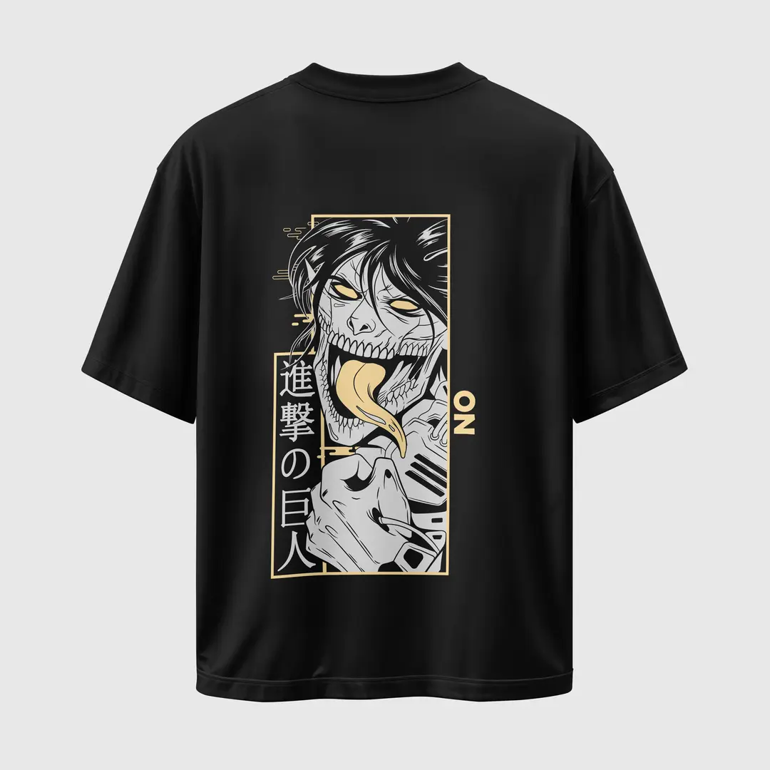 T-shirt Eren Yeager Titan (Oversized/Simple)