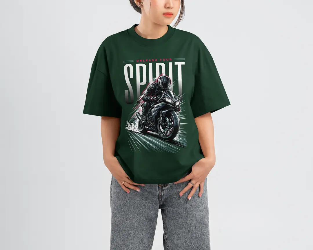 T-shirt Spirit Rider (Oversized/Simple)