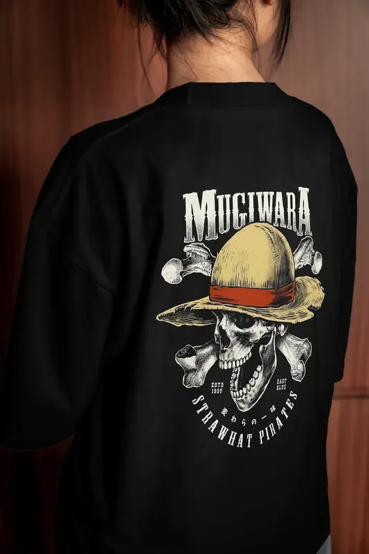 T-shirt Mugiwara (Oversized/Simple)