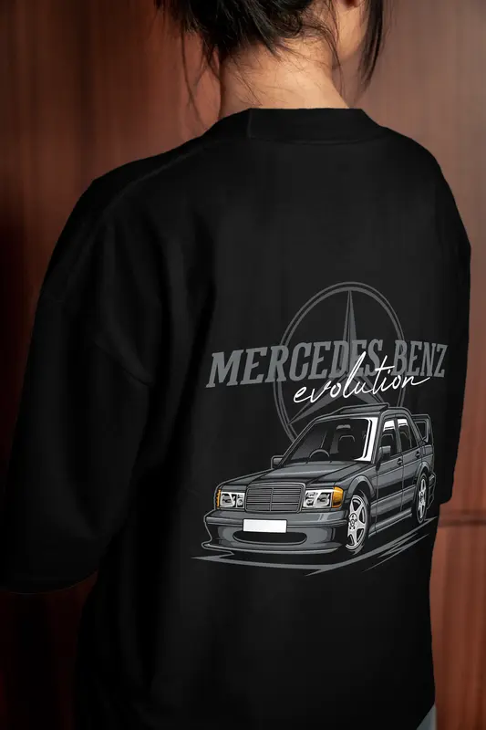 T-shirt Mercedes-Benz 190E (Oversized/Simple)