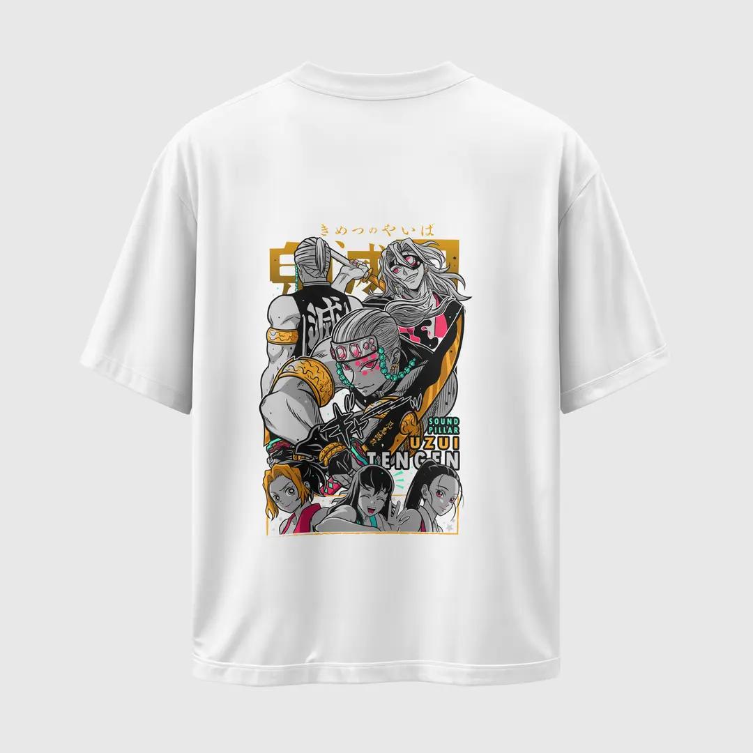 T-shirt Demon Slayer Tengen Uzui (Oversized/Simple)