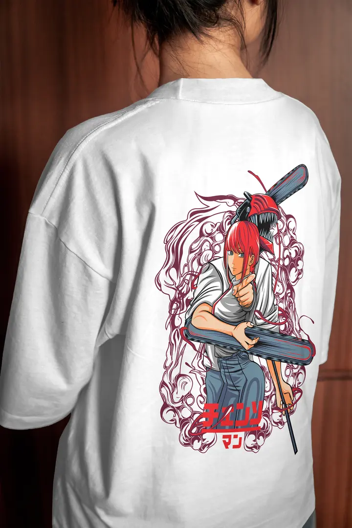 T-shirt Denji x Makima (Oversized/Simple)