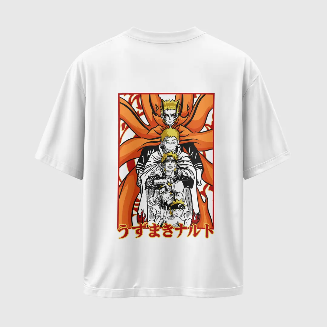 T-shirt Naruto Uzumaki (Oversized/Simple)