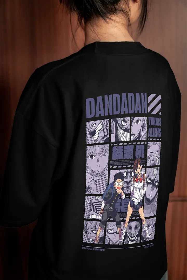 T-shirt DanDaDan (S2) (Oversized/Simple)