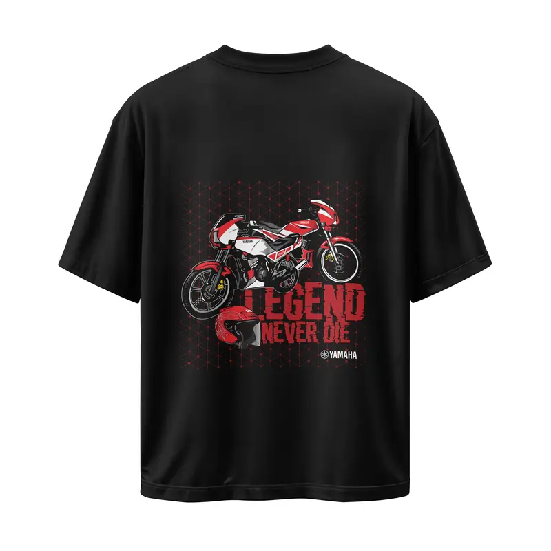 T-shirt Legends Never Die (Oversized/Simple)