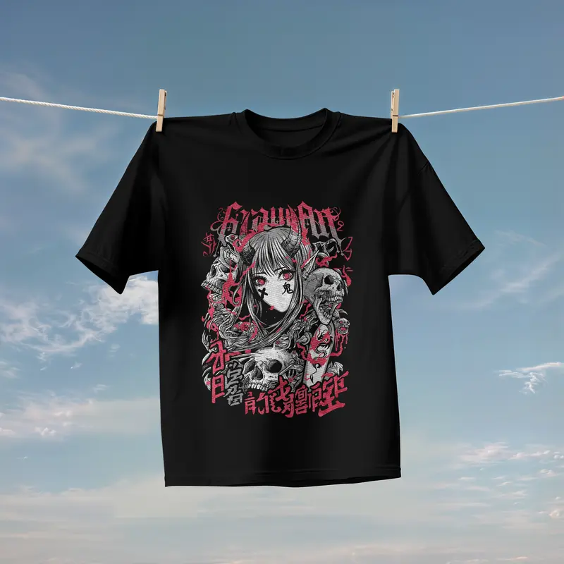 T-shirt The Oni’s Decay (Oversized/Simple)