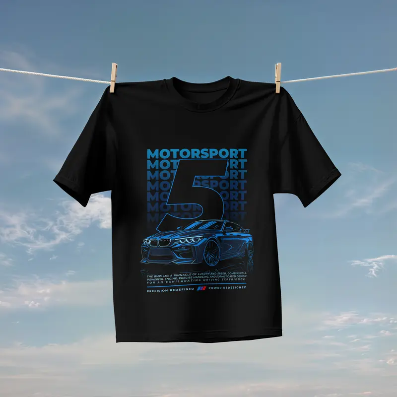 T-shirt BMW M5 (Oversized/Simple)