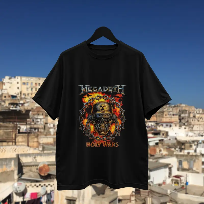 T-shirt MegaDeth (Oversized/Simple)