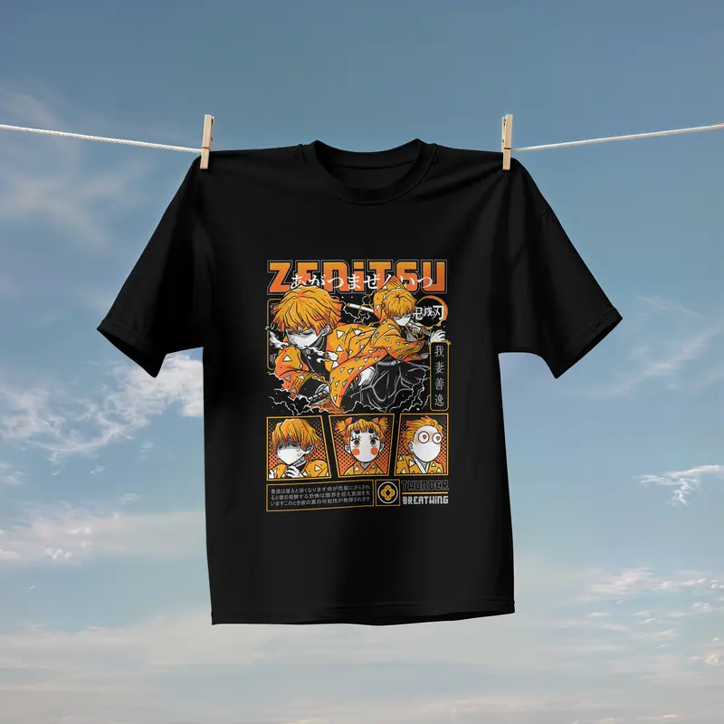 T-shirt Demon Slayer (Oversized/Simple)