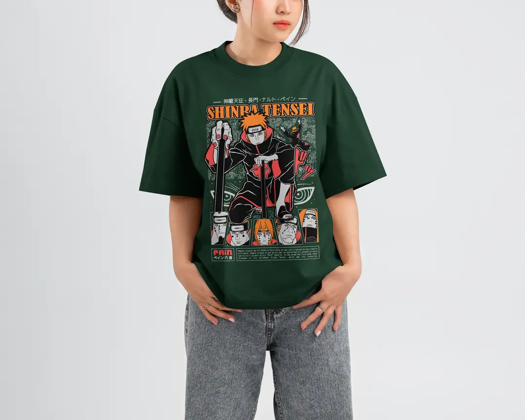 T-shirt Pain Shinra Tensei (Oversized/Simple)