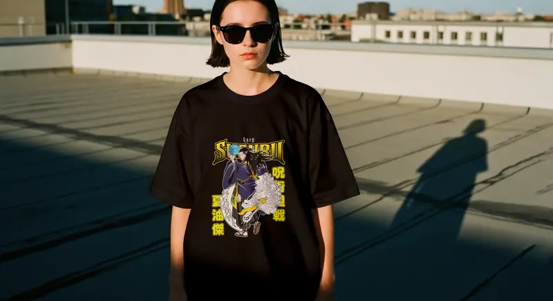 T-shirt jujutsu kaisen(Oversized/Simple)
