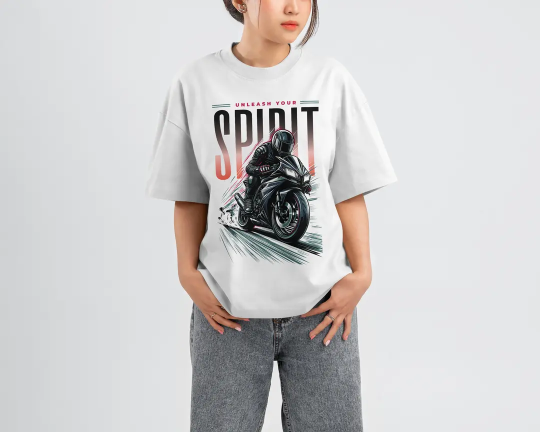 T-shirt Spirit Rider (Oversized/Simple)