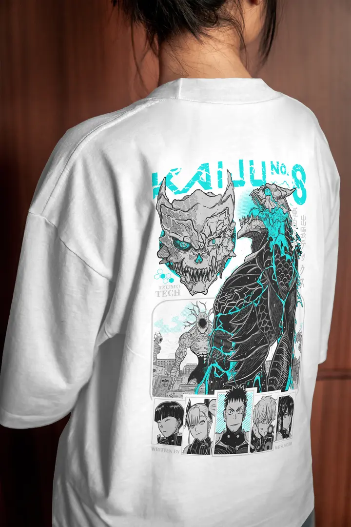 T-shirt Kaiju N8 Monster (Oversized/Simple)