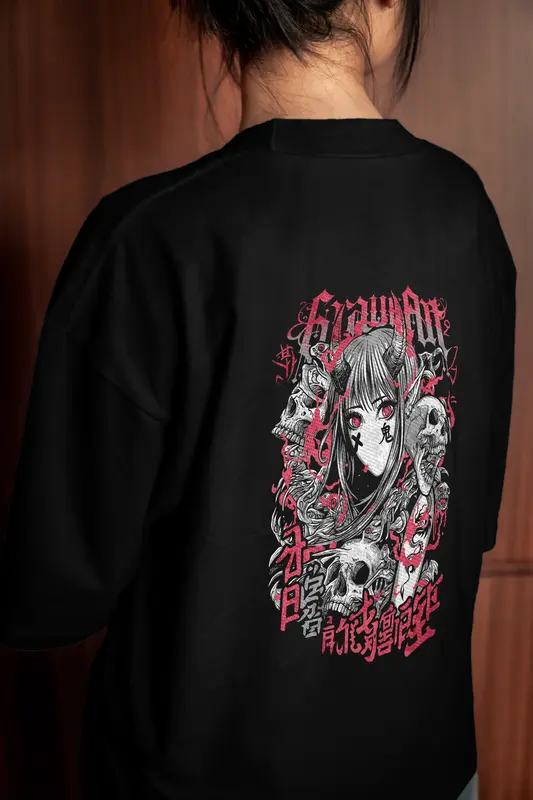 T-shirt The Oni’s Decay (Oversized/Simple)
