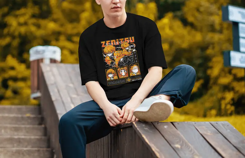 T-shirt Demon Slayer (Oversized/Simple)