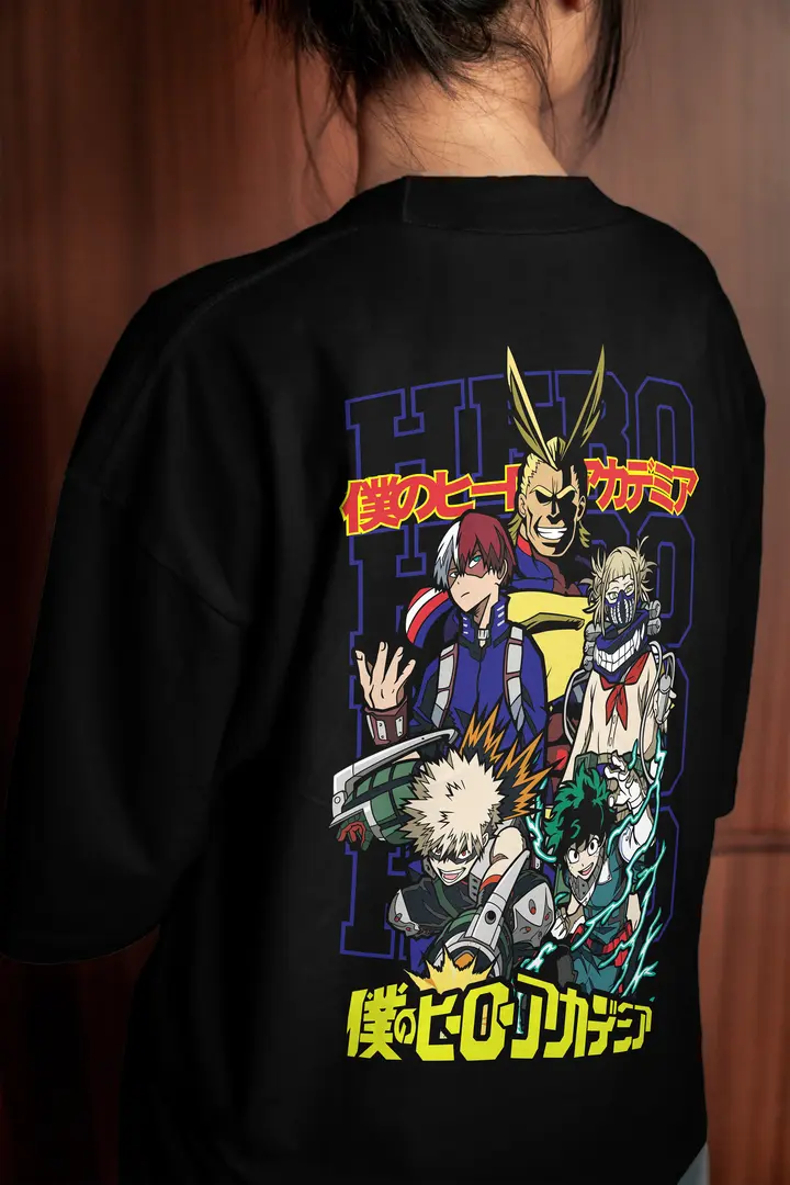 T-shirt My Hero Academia (Oversized/Simple)