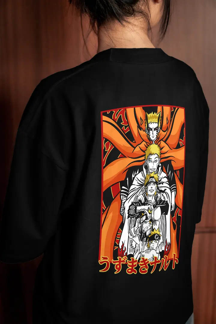 T-shirt Naruto Uzumaki (Oversized/Simple)