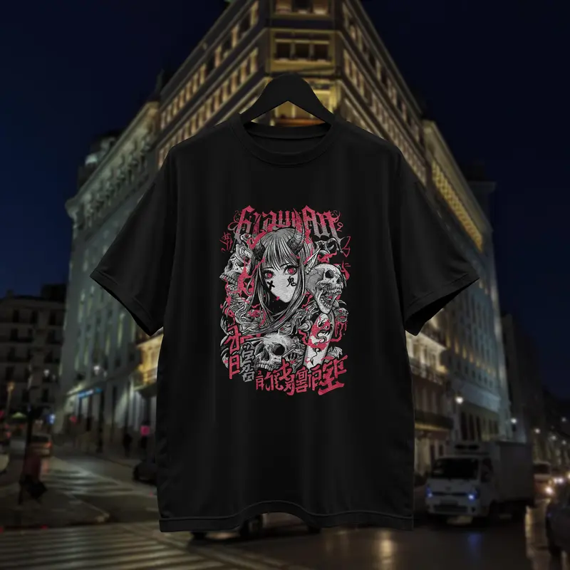 T-shirt The Oni’s Decay (Oversized/Simple)